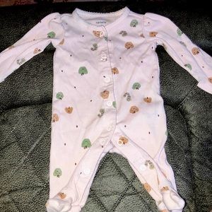Carters, newborn footsie onsie